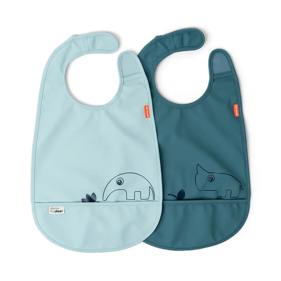 Babero Con Velcro Paquete de 2 Deer Friends