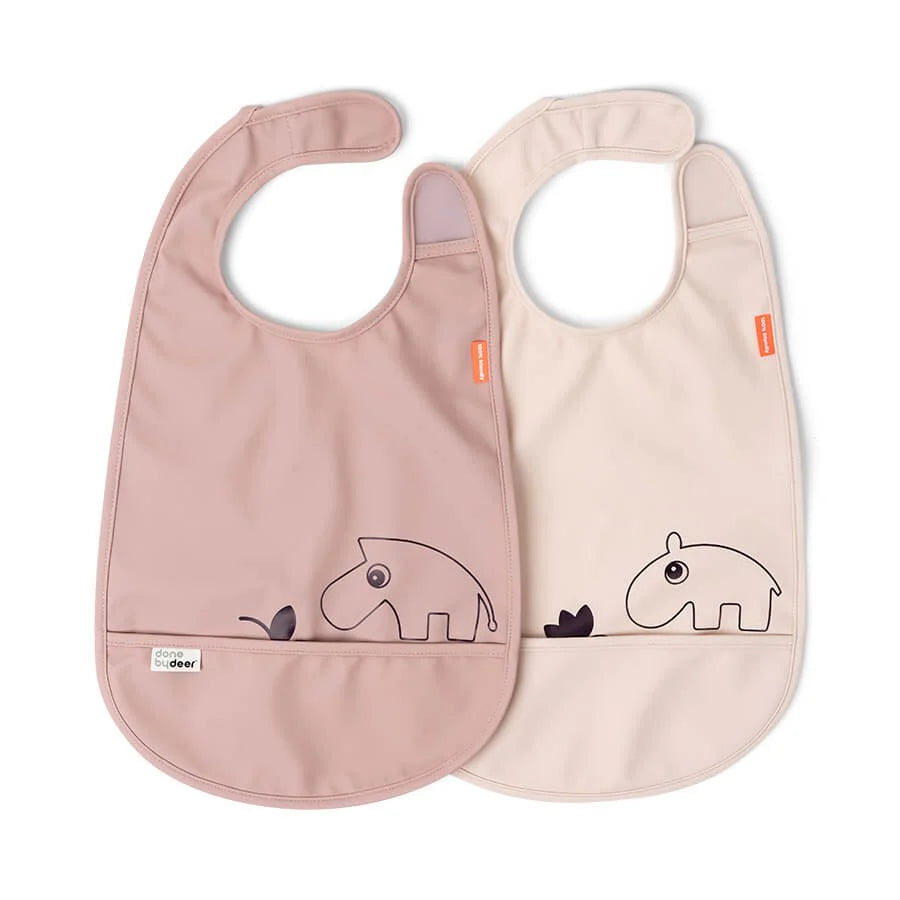 Babero Con Velcro Paquete de 2 Deer Friends