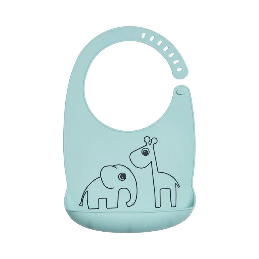Babero de Silicona Deer Friends