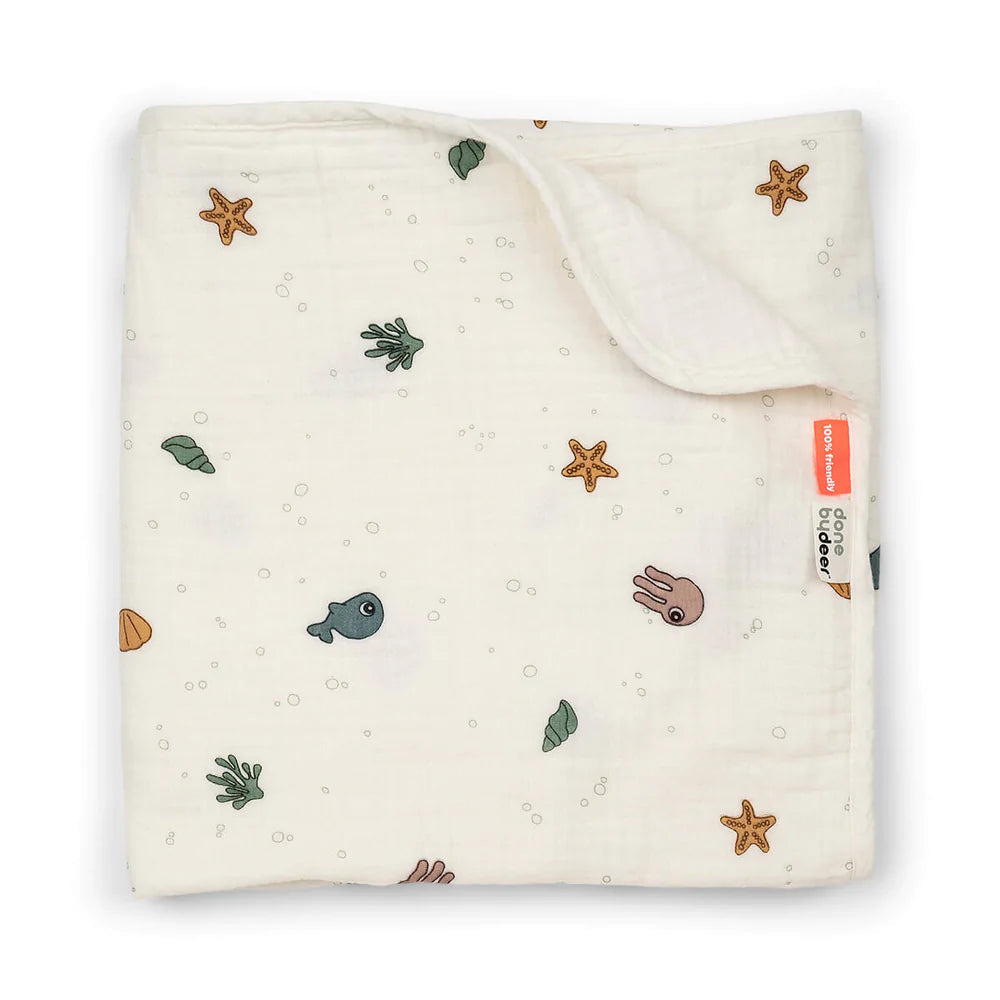 Manta de Bebe Sea Friends