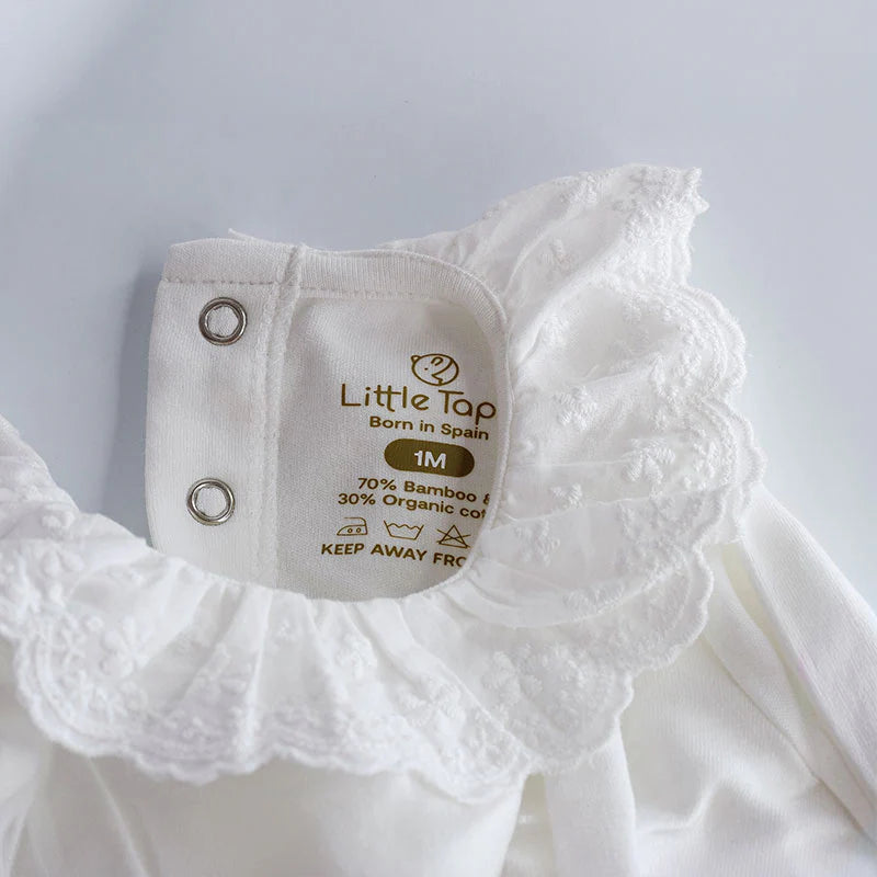 Body Cuello con Volantes Manga Larga - Little tapir