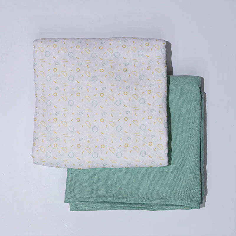 Muselinas Orgánicas Pack 2 Piezas - 120x120CM - Little Tapir