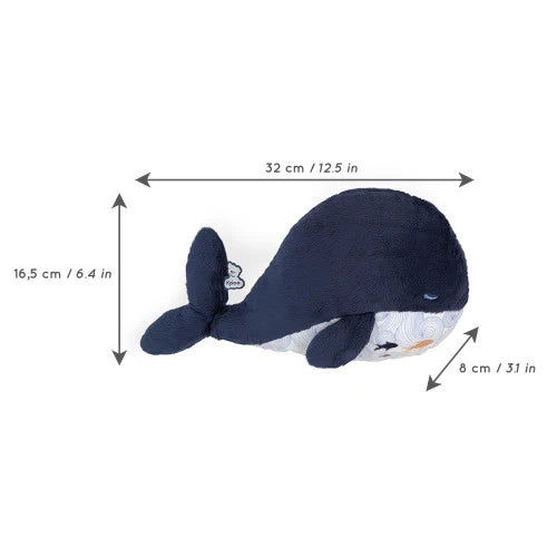 Ballena de peluche tranquilizante mediano Kaloo