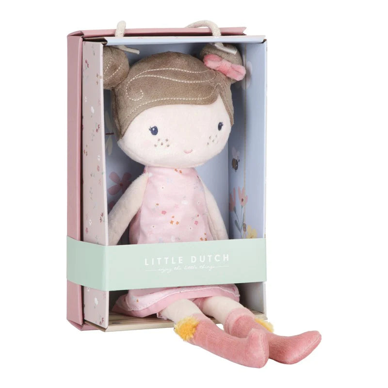 Rosa Muñeca Blandita Little Dutch