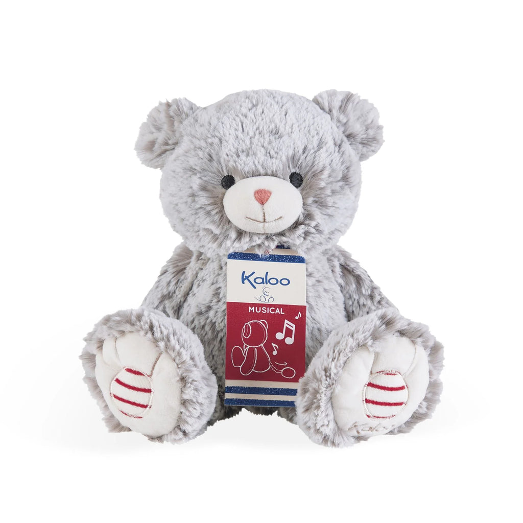 Peluche Oso mae gris prestigio musical 31 cm Kaloo