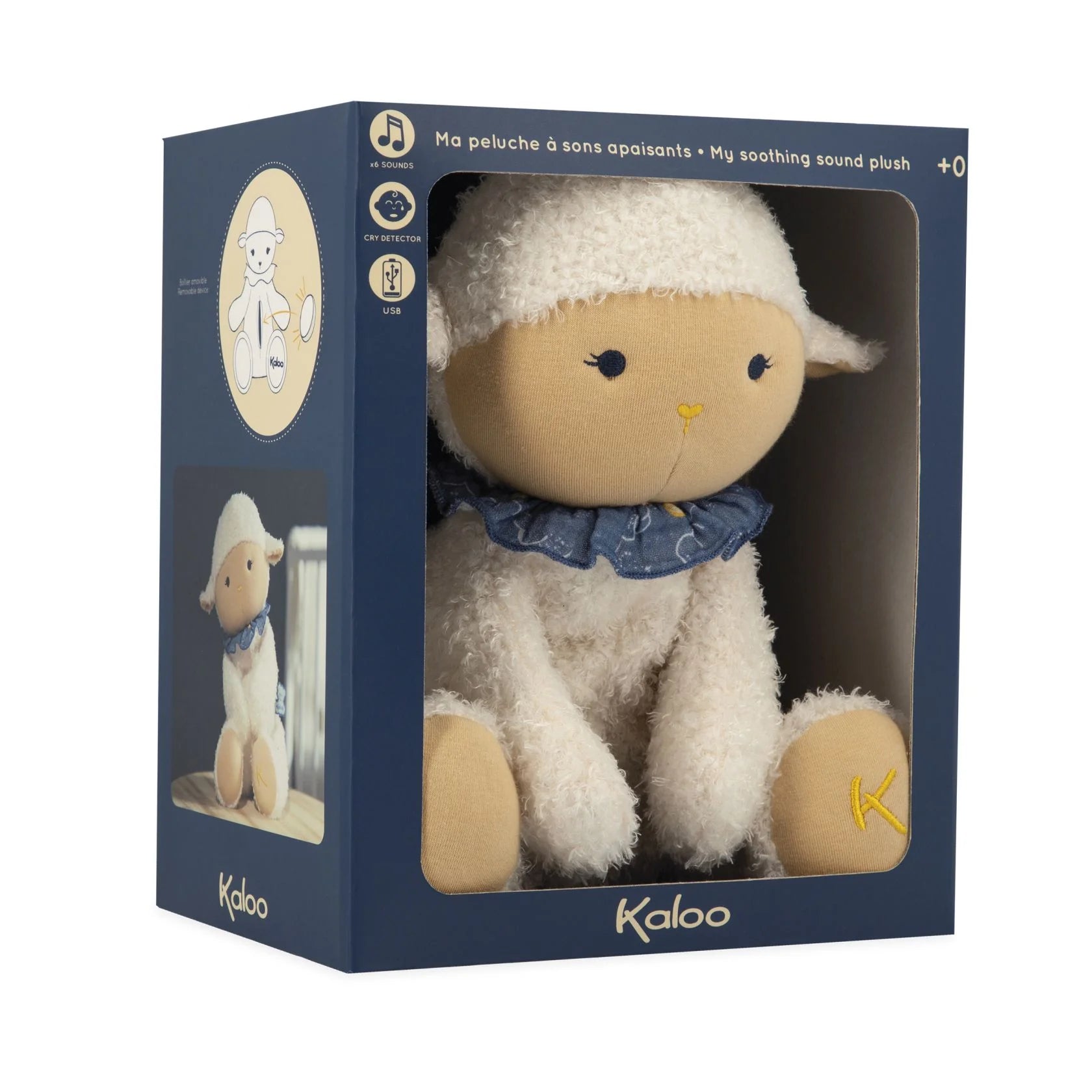 Peluche Oveja con sonido calmante Kaloo