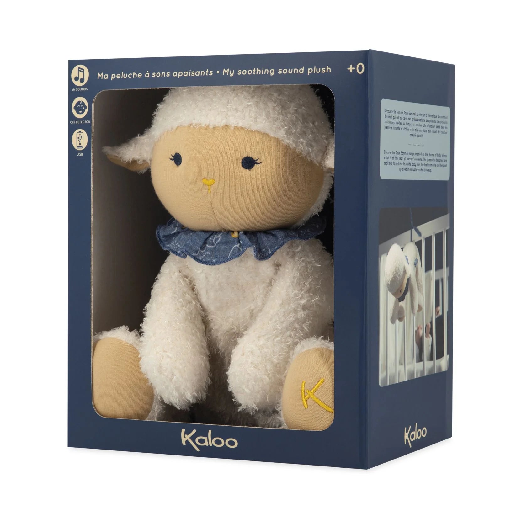 Peluche Oveja con sonido calmante Kaloo