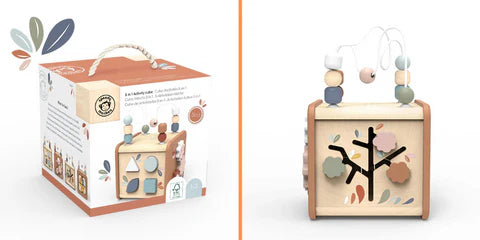 Cubo de actividades speedy monkey