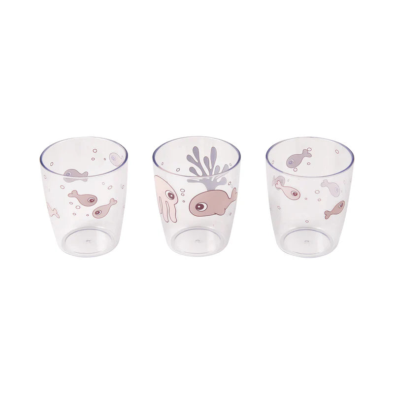 Yummy mini Vaso 3-pack - Sea friends