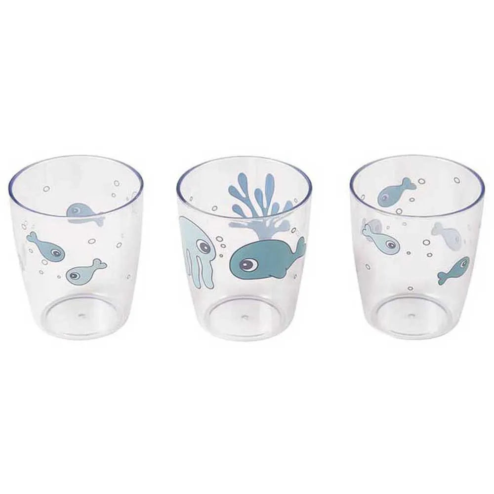 Yummy mini Vaso 3-pack - Sea friends